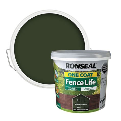 homebase forest green fence paint.